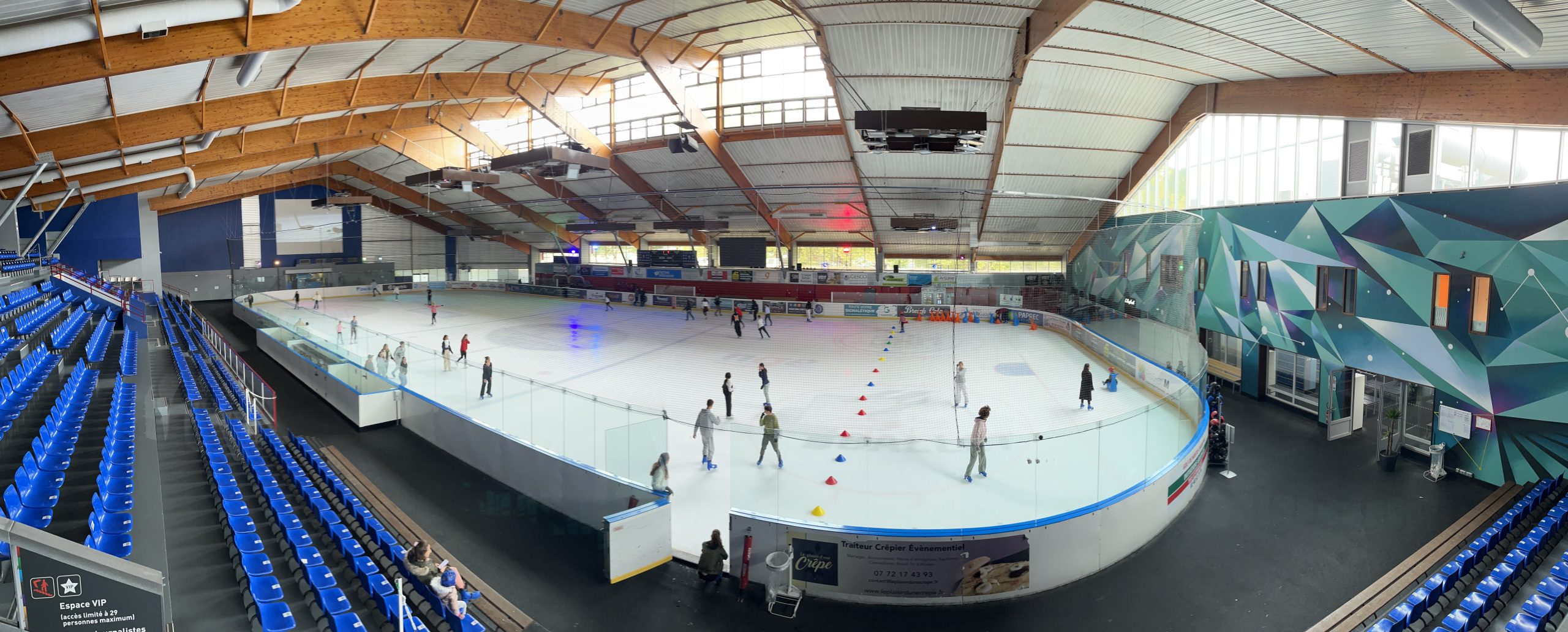 La patinoire du Petit Port à Nantes La patinoire du Petit Port à Nantes